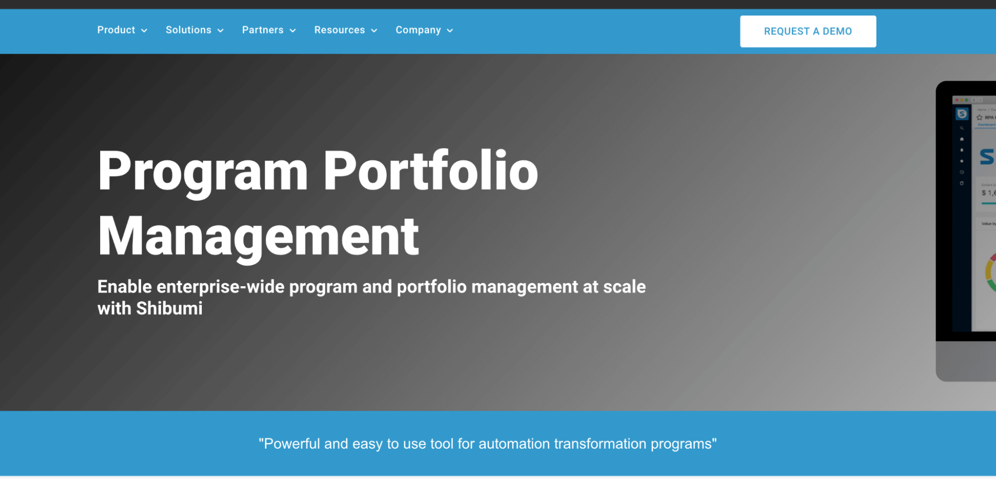 shibumi program portfolio management